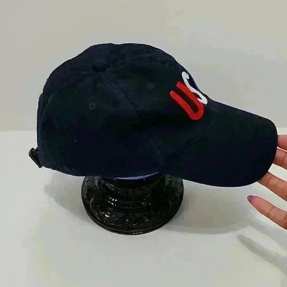 Old Navy Mens Multicolor "USA" Baseball Outdoor Cap Adjustable One Size Hat - Picture 4 of 10